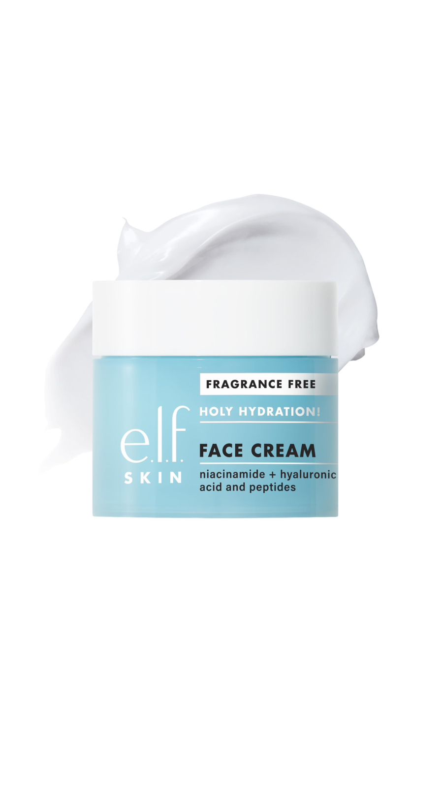 E.L.F. SKIN HOLY HYDRATION! FACE CREAM FRAGRANCE FREE 50g إيلف كريم مرطب للبشرة